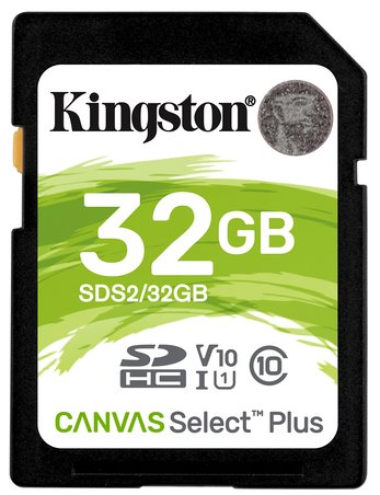 Kingston Card Canvas Select Plus SD 32 GB