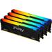 Kingston DIMM DDR4 8GB 3200MT/s CL16 FURY Beast RGB, XMP