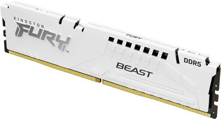 Kingston DIMM DDR5 FURY Beast White XMP 16GB 5200MT/s CL40