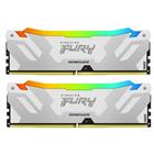 Kingston DIMM DDR5 (Kit of 2) FURY Renegade White RGB XMP 32GB 6000MT/s CL32