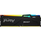 Kingston FURY Beast DDR5 64GB 6000MHz CL40 4x16GB RGB Black