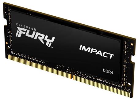 Kingston FURY Impact - 16GB DDR4, 2666MHz, CL15, SODIMM 1Gx8