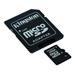 Kingston Micro SDHC 32GB Class 4 + SD adaptér