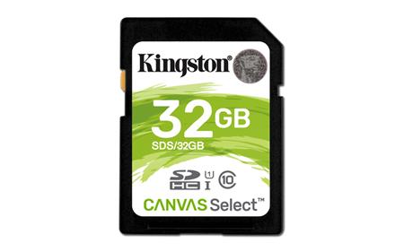 Kingston SD Canvas Select 32GB