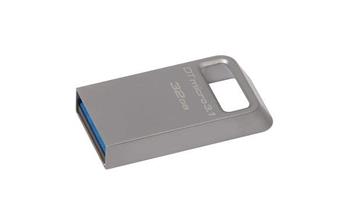 Kingston USB flash memory 32GB DTMicro USB 3.1/3.0 Type-A metal ultra