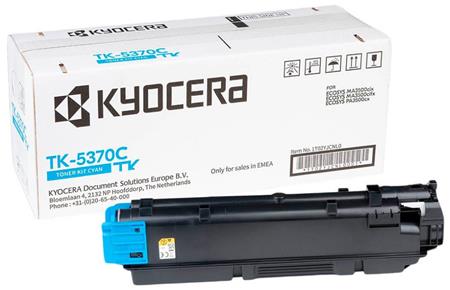 Kyocera toner TK-5370C (azurový, 5000 stran) pro ECOSYS PA3500 MA3500; TK-5370C