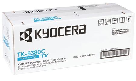 Kyocera toner TK-5380C cyan na 10 000 A4 stran, pro PA4000cx, MA4000cix cifx; TK-5380C