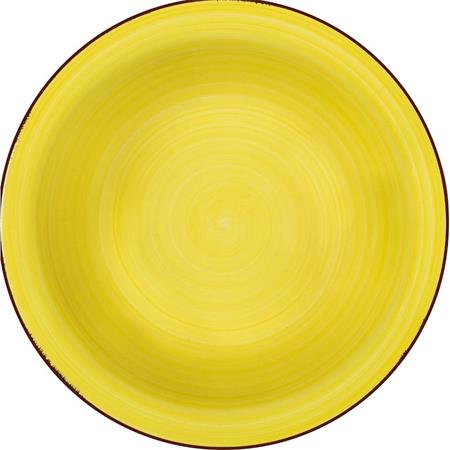Lamart LT9092 talíř hluboký žlutý Happy ; LT9092