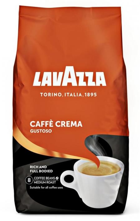 Lavazza Caffe Crema Gustoso, zrnková, 1000g