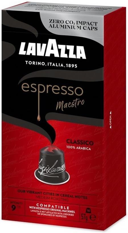 Lavazza espresso Maestro CLASSICO - 10 ks, Nespresso ; 8000070053625