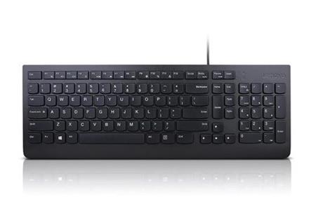 Lenovo klávesnice Essential Wired (Black) CZ SK
