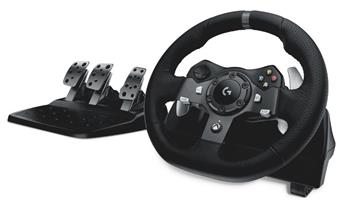 Logitech G920 Driving Force Racing Wheel, volant pro Xbox One a PC