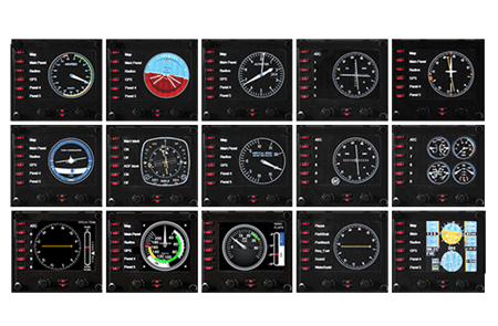 Logitech Saitek Pro Flight Instrument Panel