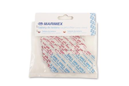 Marimex Tablety do testru na pH (20 ks) + chlor (20 ks) + chlor vázaný (10 ks)