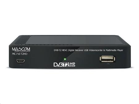 MASCOM MC710T2 HD DVB-T2 H.265/HEVC