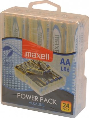 MAXELL LR6 24BP alkalická baterie, AA (R06), 24ks
