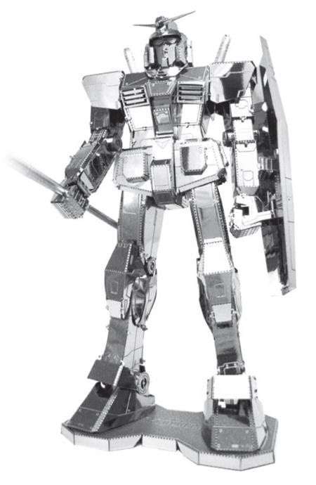 METAL EARTH 3D puzzle Mobile Suit Gundam: RX-78-2 Gundam (ICONX)