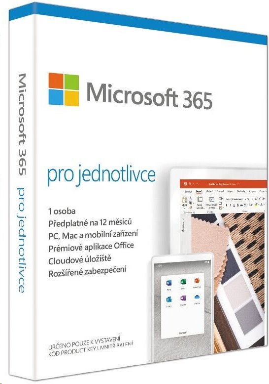 Microsoft Office 365 Personal CZ - předplatné na 1 rok
