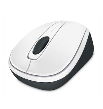 Microsoft Wrlss Mobile Mouse 3500 White Gloss