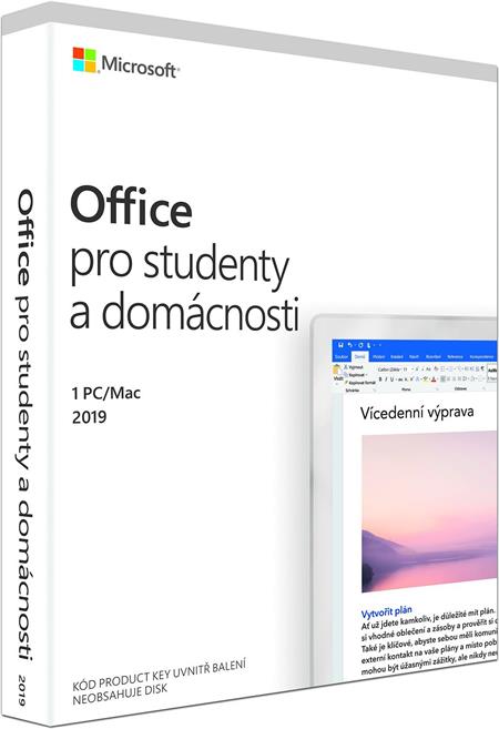 MS Office Home and Student 2019 CZ (pro domácnosti)