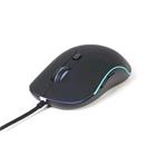 Myš GEMBIRD MUS-UL-02, podsvícená, černá, 2400DPI, USB