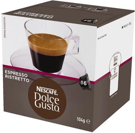 Nescafé Dolce Gusto Espresso Ristretto, 8 + 8 kapslí