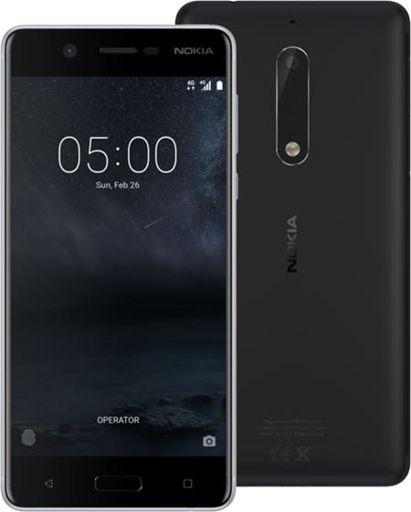 Nokia 5, Dual Sim, černá