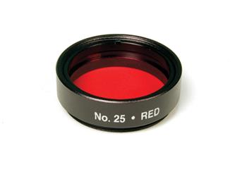 Optický filtr Levenhuk 1,25&quot; č. 25 - červený