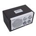 Orava RR-29B, retro rádio, Analogový AM / FM tuner, čtečka SD / MMC, USB host, Podpora WMA / MP3, 3,5 mm AUX, 3 W