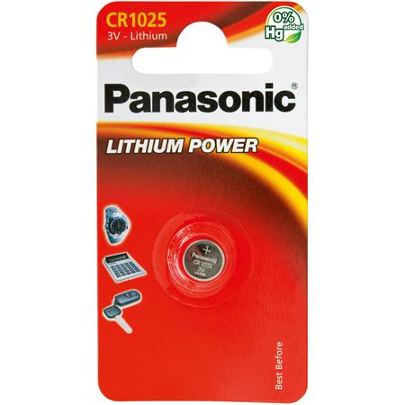 Panasonic CR-1025 1BP Li