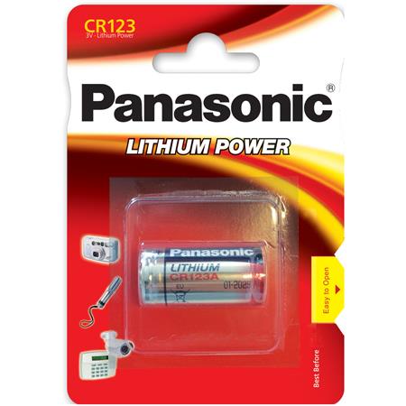 Panasonic CR123 1BP Li