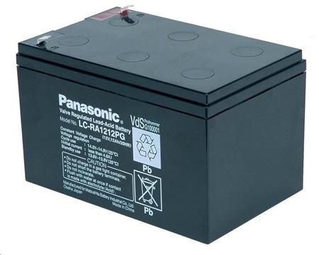 Panasonic olověná baterie LC-RA1212PG1 12V/ 12Ah - náhrada za APC RBC6