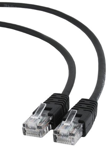 Patch kabel CABLEXPERT c5e UTP 0 25m BLACK