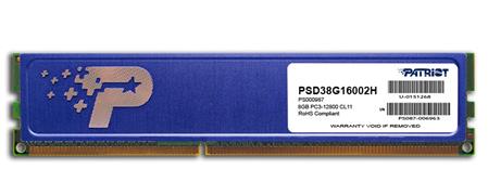 PATRIOT 8GB DDR3 1600MHz Patriot CL11 s chladičem