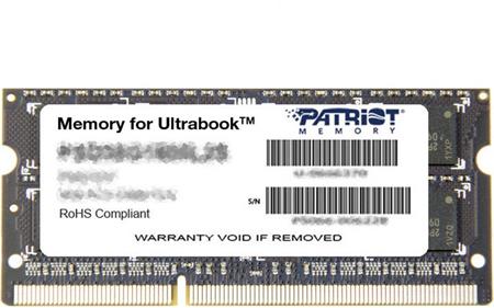Patriot Signature Line 4GB DDR3 1600 CL11 SODIMM SR