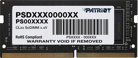 Patriot Signature Series 16GB DDR4 1x16GB 2400MHz SODIMM Single