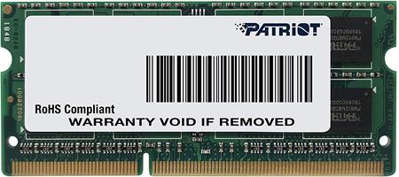 Patriot SO-DIMM 4GB DDR3L-1333MHz 1,35V DR
