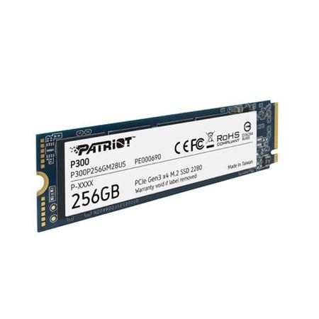 Patriot SSD, 256GB, P300, M.2 NVMe, USA verze