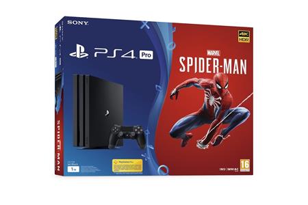 PlayStation 4 Pro 1TB + Spider-Man