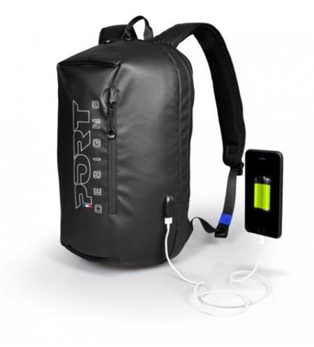 Port Designs Sausalito Backpack batoh na 15,6’’ notebook a 10,1" tablet, černý