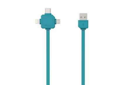 PowerCube USBcable USB-C Blue
