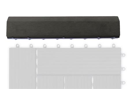 Přechodová lišta G21 Eben pro WPC dlaždice, 30 x 7,5 cm rovná