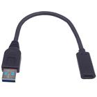 PremiumCord Adaptér kabelový USB 3.0 A male - USB-C female 20cm