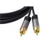 PremiumCord HQ stíněný kabel 2x CINCH-2x CINCH M/M 5m