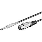 PremiumCord Kabel Jack 6.3mm-XLR M/F 6m