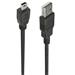PremiumCord Kabel USB 2.0, A-B mini, 5pinů, 1m