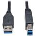 PremiumCord Kabel USB 3.0 Super-speed 5Gbps A-B, 9pin, 0,5m