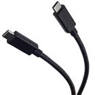 PremiumCord Kabel USB 3.1 konektor C/male - USB 3.1 C/male, černý, 1m