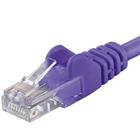 PremiumCord Patch kabel UTP RJ45-RJ45 CAT6 0.25m fialová