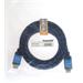 PremiumCord Ultra HDTV 4K@60Hz kabel HDMI 2.0b kovové+zlacené konektory 1m bavlněné opláštění kabelu